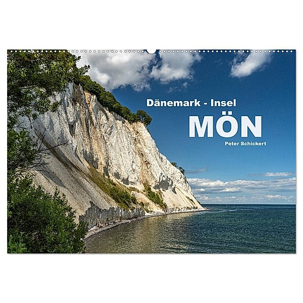 Dänemark - Insel Mön (Wandkalender 2024 DIN A2 quer), CALVENDO Monatskalender, Peter Schickert