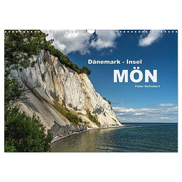 Dänemark - Insel Mön (Wandkalender 2024 DIN A3 quer), CALVENDO Monatskalender, Peter Schickert