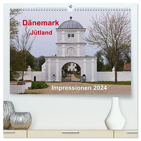 Dänemark Jütland Impressionen 2024 (hochwertiger Premium Wandkalender 2024 DIN A2 quer), Kunstdruck in Hochglanz, Heinz Pompsch