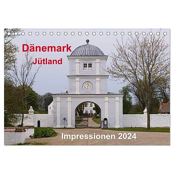 Dänemark Jütland Impressionen 2024 (Tischkalender 2024 DIN A5 quer), CALVENDO Monatskalender, Heinz Pompsch