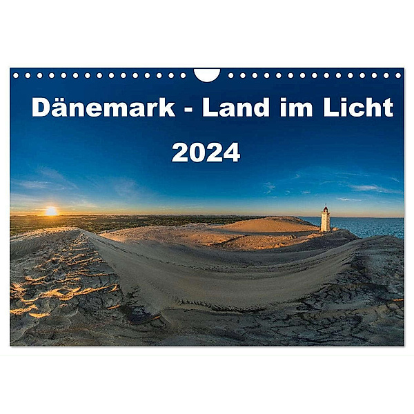 Dänemark - Land im Licht (Wandkalender 2024 DIN A4 quer), CALVENDO Monatskalender, strandmann@online.de