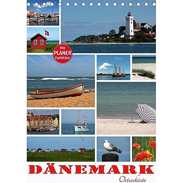 Dänemark - Ostseeküste (Tischkalender 2020 DIN A5 hoch), N N