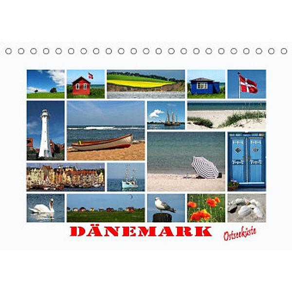 Dänemark - Ostseeküste (Tischkalender 2022 DIN A5 quer), Carina-Fotografie