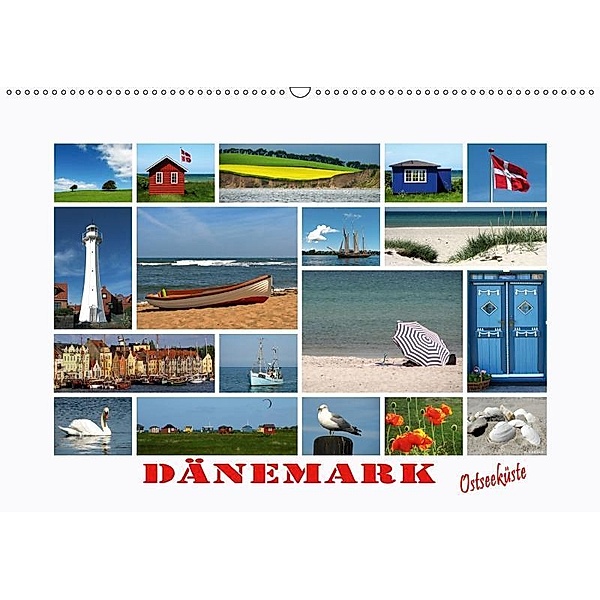 Dänemark - Ostseeküste (Wandkalender 2019 DIN A2 quer), Carina-Fotografie