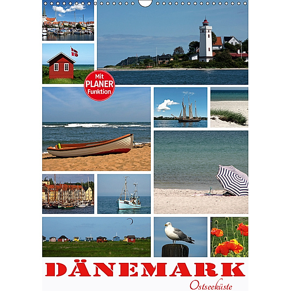 Dänemark - Ostseeküste (Wandkalender 2019 DIN A3 hoch), N N