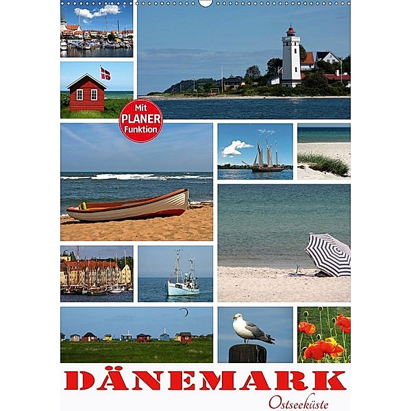 Dänemark - Ostseeküste (Wandkalender 2020 DIN A2 hoch), N N