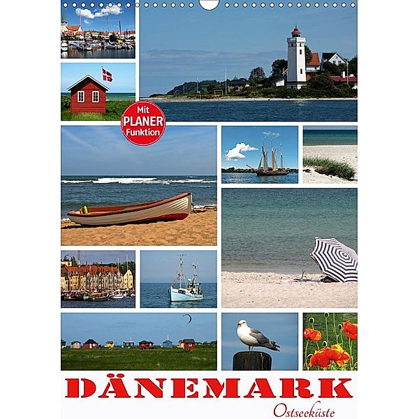 Dänemark - Ostseeküste (Wandkalender 2021 DIN A3 hoch), N N