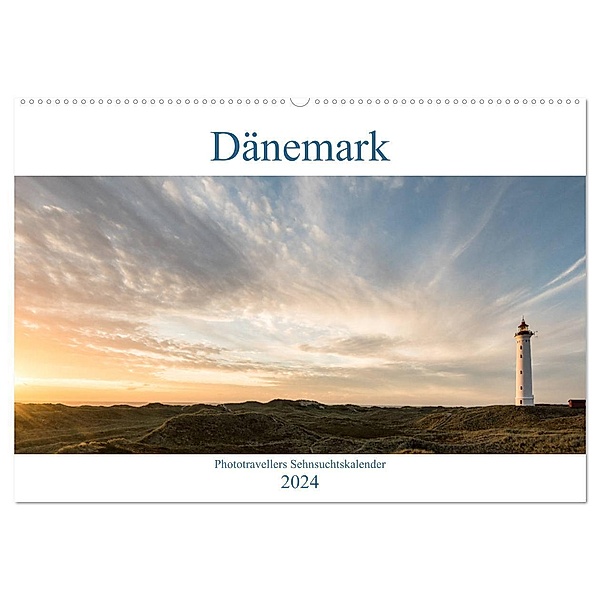 Dänemark - Phototravellers Sehnsuchtskalender (Wandkalender 2024 DIN A2 quer), CALVENDO Monatskalender, Florian Westermann