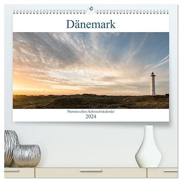 Dänemark - Phototravellers Sehnsuchtskalender (hochwertiger Premium Wandkalender 2024 DIN A2 quer), Kunstdruck in Hochglanz, Florian Westermann