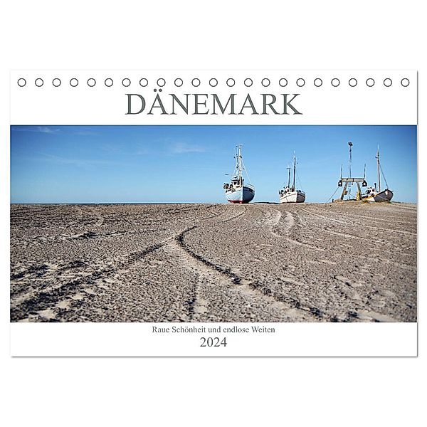 Dänemark - Raue Schönheit und unendliche Weiten (Tischkalender 2024 DIN A5 quer), CALVENDO Monatskalender, Peggy Häntzschel