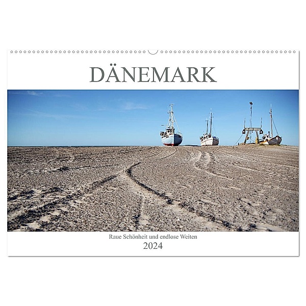 Dänemark - Raue Schönheit und unendliche Weiten (Wandkalender 2024 DIN A2 quer), CALVENDO Monatskalender, Peggy Häntzschel