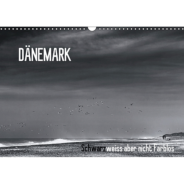Dänemark - Schwarzweiß aber nicht farblos (Wandkalender 2019 DIN A3 quer), Christine Nöh