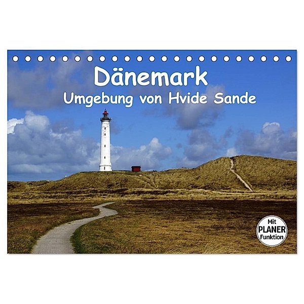 Dänemark - Umgebung von Hvide Sande (Tischkalender 2024 DIN A5 quer), CALVENDO Monatskalender, Beate Bussenius