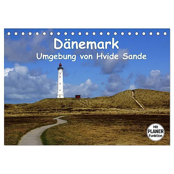 Dänemark - Umgebung von Hvide Sande (Tischkalender 2024 DIN A5 quer), CALVENDO Monatskalender, Beate Bussenius