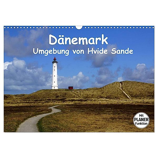 Dänemark - Umgebung von Hvide Sande (Wandkalender 2024 DIN A3 quer), CALVENDO Monatskalender, Beate Bussenius