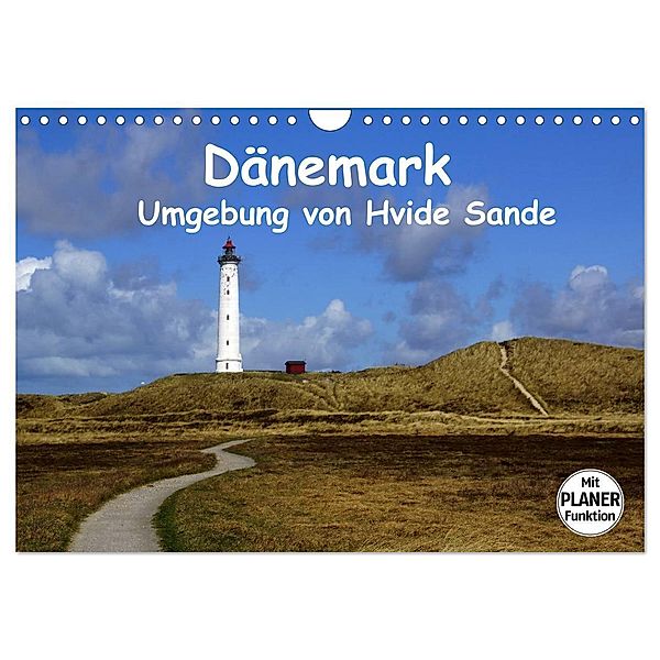 Dänemark - Umgebung von Hvide Sande (Wandkalender 2024 DIN A4 quer), CALVENDO Monatskalender, Beate Bussenius