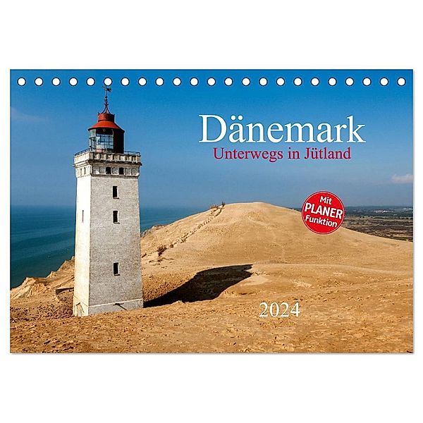 Dänemark - Unterwegs in Jütland 2024 (Tischkalender 2024 DIN A5 quer), CALVENDO Monatskalender, Heinz Pompsch