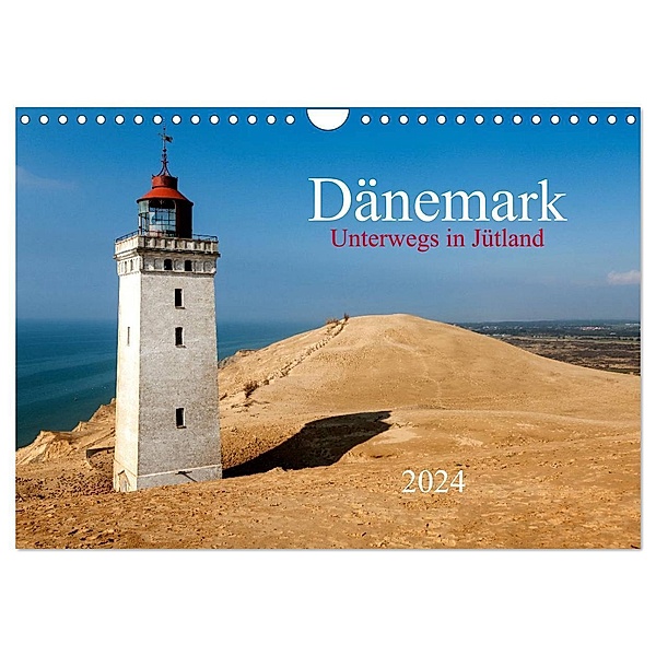 Dänemark - Unterwegs in Jütland 2024 (Wandkalender 2024 DIN A4 quer), CALVENDO Monatskalender, Heinz Pompsch