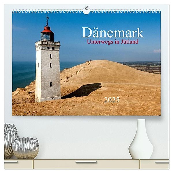 Dänemark - Unterwegs in Jütland 2025 (hochwertiger Premium Wandkalender 2025 DIN A2 quer), Kunstdruck in Hochglanz, Calvendo, Heinz Pompsch