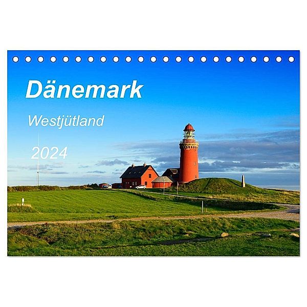Dänemark Westjütland (Tischkalender 2024 DIN A5 quer), CALVENDO Monatskalender, Heinz Pompsch