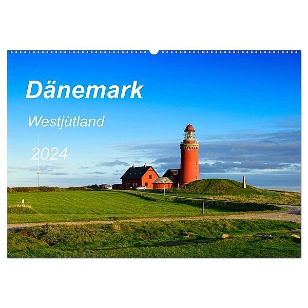 Dänemark Westjütland (Wandkalender 2024 DIN A2 quer), CALVENDO Monatskalender, Heinz Pompsch