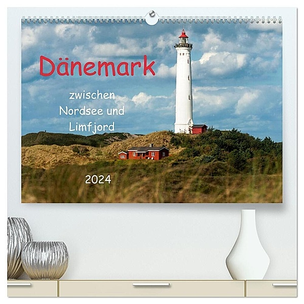 Dänemark zwischen Nordsee und Limfjord (hochwertiger Premium Wandkalender 2024 DIN A2 quer), Kunstdruck in Hochglanz, Heinz Pompsch