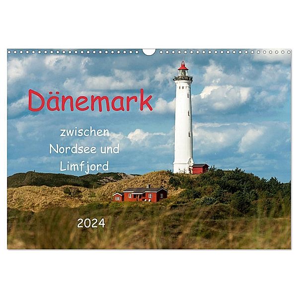 Dänemark zwischen Nordsee und Limfjord (Wandkalender 2024 DIN A3 quer), CALVENDO Monatskalender, Heinz Pompsch