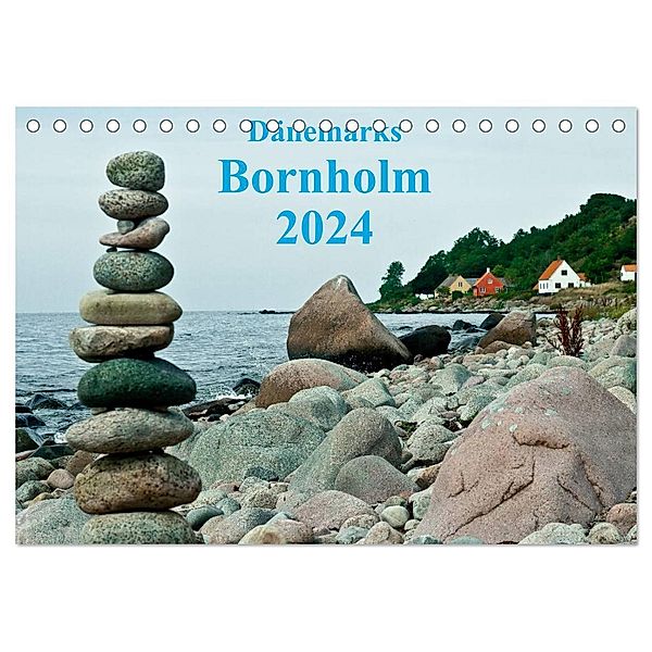 Dänemarks Bornholm 2024 (Tischkalender 2024 DIN A5 quer), CALVENDO Monatskalender, Henryk Schwarzer