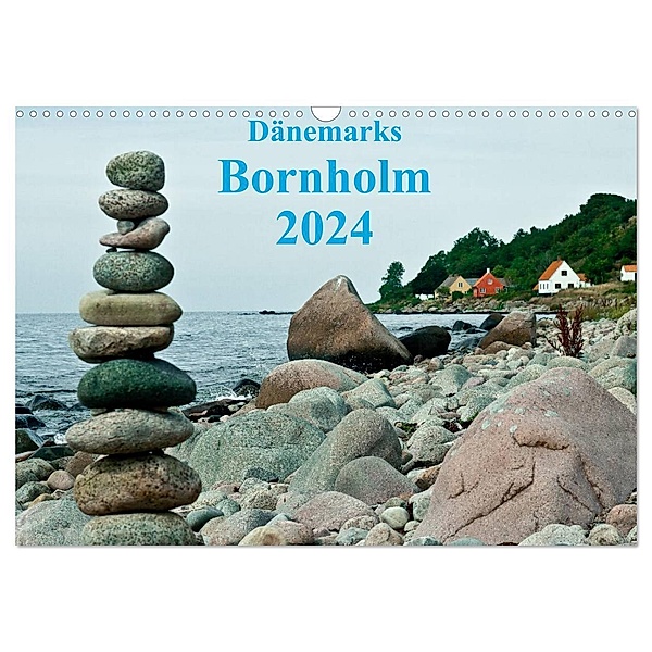 Dänemarks Bornholm 2024 (Wandkalender 2024 DIN A3 quer), CALVENDO Monatskalender, Henryk Schwarzer