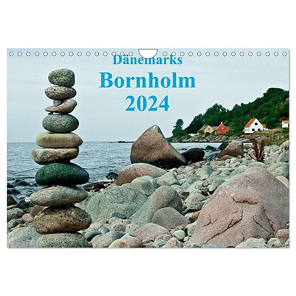 Dänemarks Bornholm 2024 (Wandkalender 2024 DIN A4 quer), CALVENDO Monatskalender, Henryk Schwarzer
