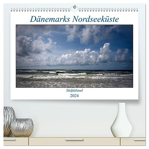 Dänemarks Nordseeküste - Südjütland (hochwertiger Premium Wandkalender 2024 DIN A2 quer), Kunstdruck in Hochglanz, Dieter W. Hack - www.dieter-hack.com