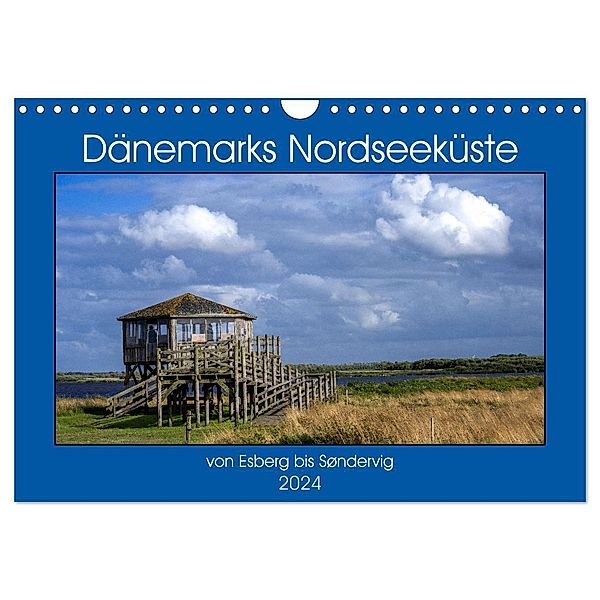 Dänemarks Nordseeküste - von Esbjerg bis Sondervig (Wandkalender 2024 DIN A4 quer), CALVENDO Monatskalender, Calvendo, Dieter W. Hack
