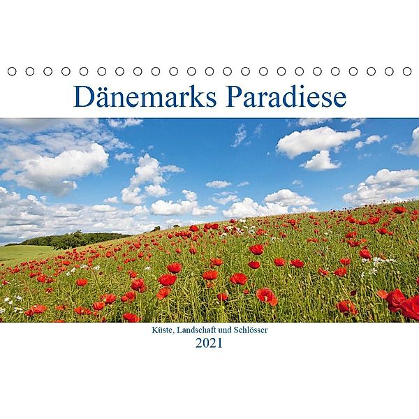 Dänemarks Paradiese (Tischkalender 2021 DIN A5 quer), Calvendo