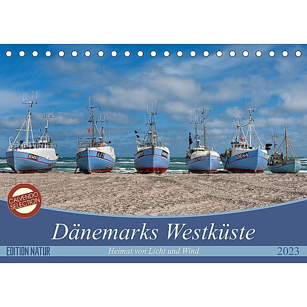 Dänemarks Westküste (Tischkalender 2023 DIN A5 quer), Andreas Martin Jensen