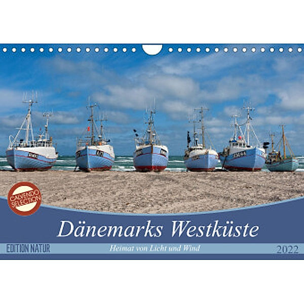 Dänemarks Westküste (Wandkalender 2022 DIN A4 quer), Andreas Martin Jensen