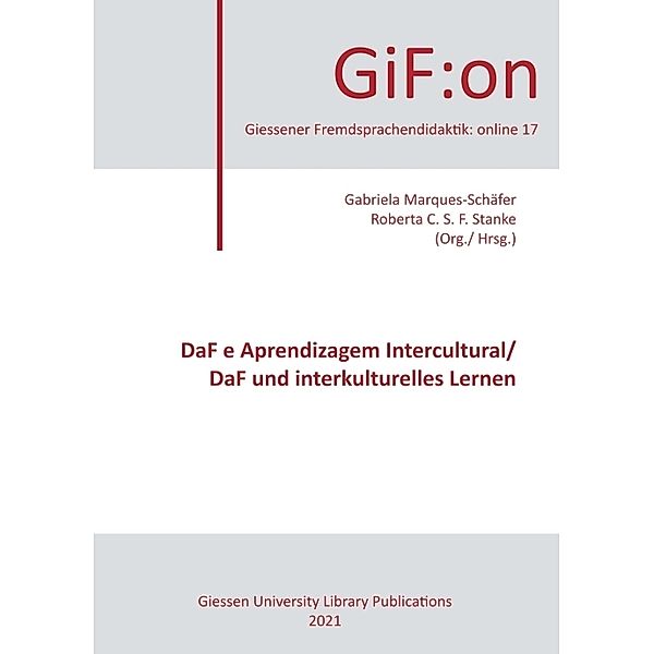 DaF e Aprendizagem Intercultural / DaF und interkulturelles Lernen, Roberta C. S. F. Stanke, Gabriela Marques-Schäfer