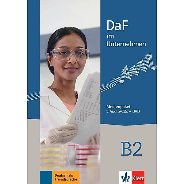DaF im Unternehmen B2,2 Audio-CDs + DVD, Nadja Fügert, Regine Grosser, Claudia Hanke, Klaus Mautsch, Ilse Sander, Daniela Schmeiser