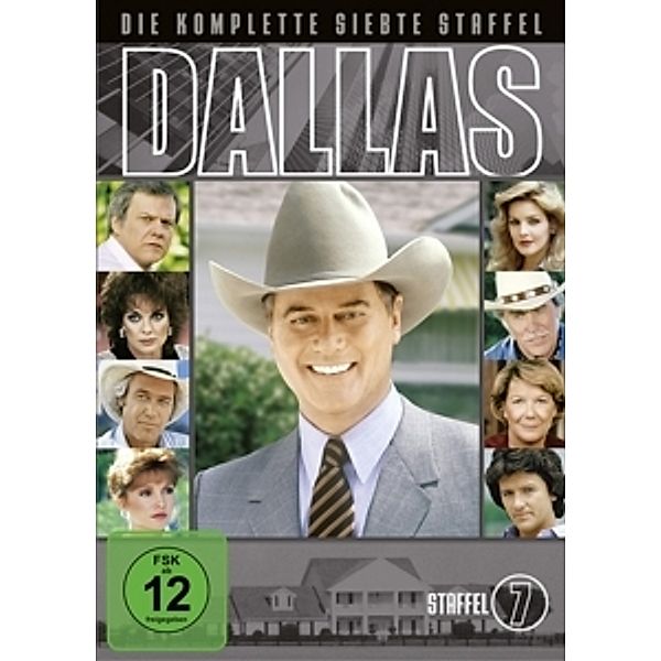 Dallas - Staffel 7 DVD-Box, Patrick Duffy,Linda Gray Barbara Bel Geddes