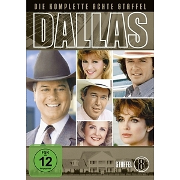 Dallas - Staffel 8 DVD-Box, Linda Gray,Larry Hagman Patrick Duffy
