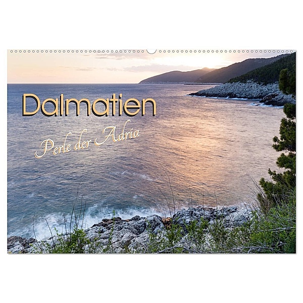 Dalmatien - Perle der Adria (Wandkalender 2024 DIN A2 quer), CALVENDO Monatskalender, Melanie Weber