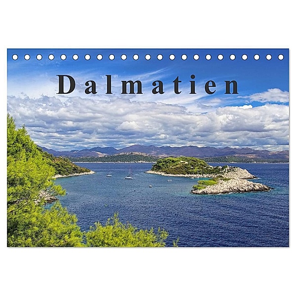 Dalmatien (Tischkalender 2024 DIN A5 quer), CALVENDO Monatskalender, LianeM