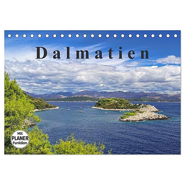 Dalmatien (Tischkalender 2025 DIN A5 quer), CALVENDO Monatskalender, Calvendo, LianeM