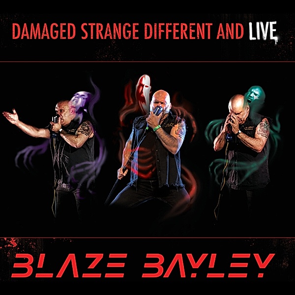 Damaged Strange Different And Live (Black Vinyl), Blaze Bayley