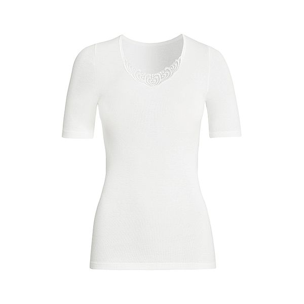 Conta Damen Shirt Angora (Größe: 48) Weiß