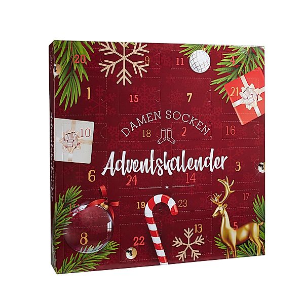 Damen Socken Adventskalender 2022