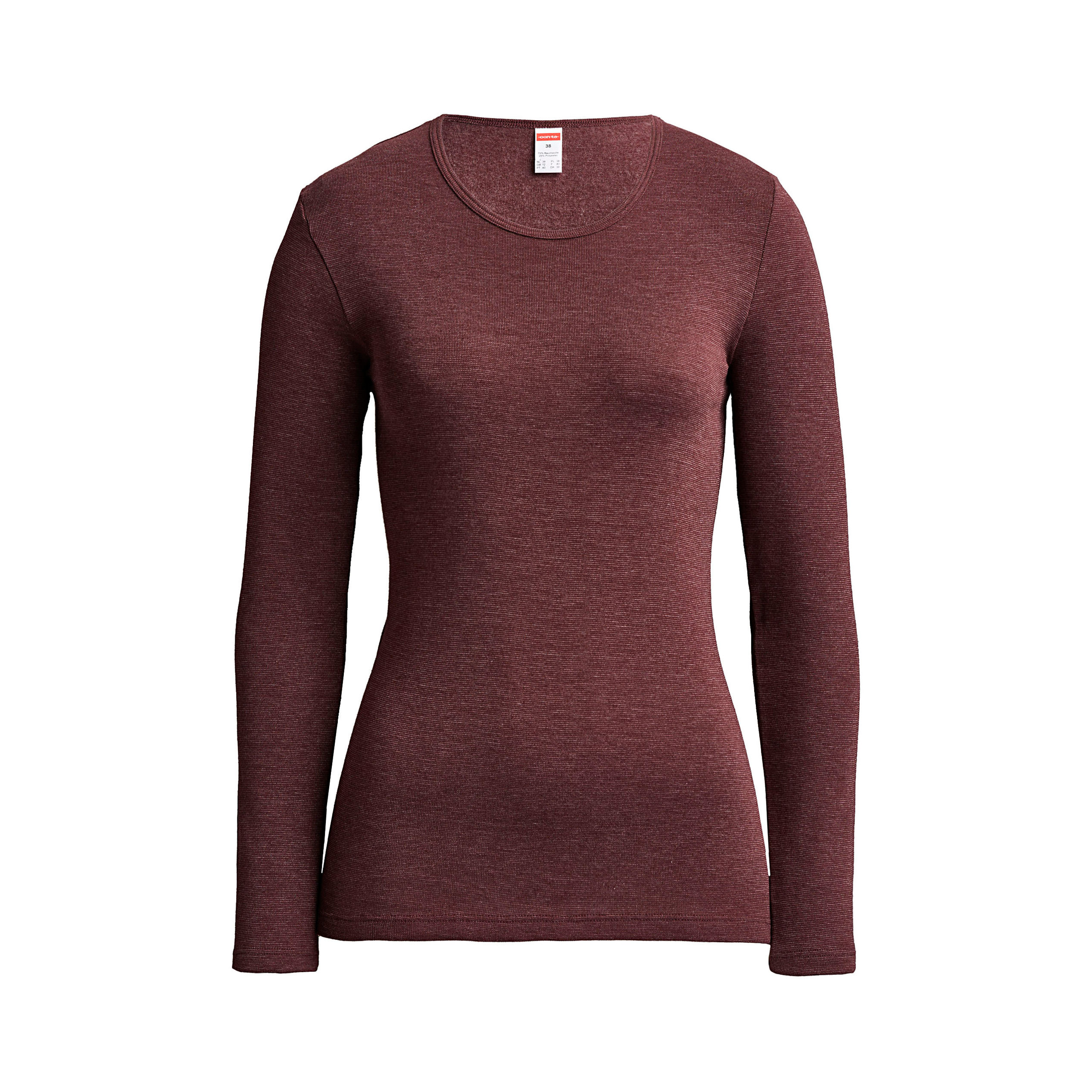 Damen Thermo-Langarmshirt Größe: 38 Bordeaux | Weltbild.at
