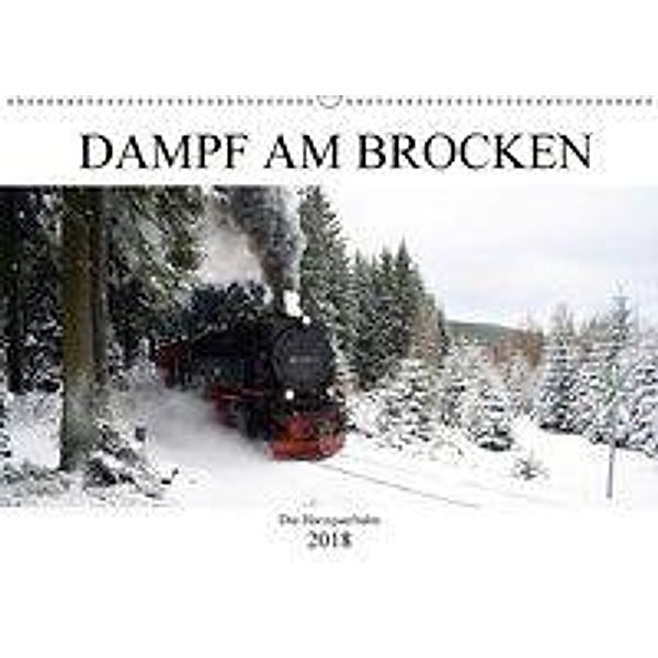 Dampf am Brocken - Die Harzquerbahn (Wandkalender 2018 DIN A2 quer), Wolfgang Gerstner