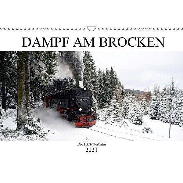 Dampf am Brocken - Die Harzquerbahn (Wandkalender 2021 DIN A3 quer), Wolfgang Gerstner