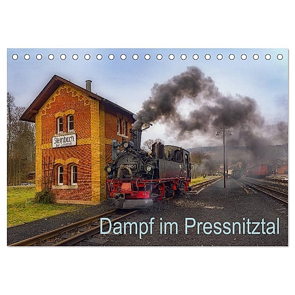 Dampf im Pressnitztal (Tischkalender 2024 DIN A5 quer), CALVENDO Monatskalender, Matthias Bellmann