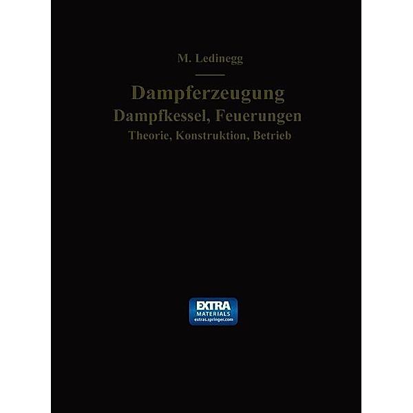 Dampferzeugung, Dampfkessel, Feuerungen, Maximilian Ledinegg